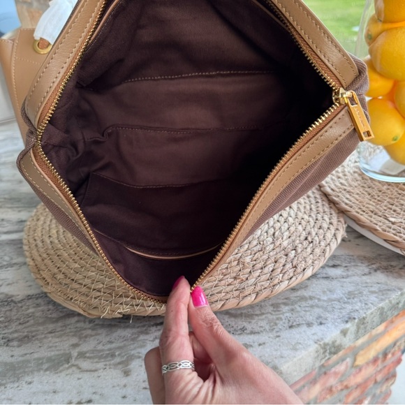 Bolvaint Tan Trapeze-Shape Delphine Bag - Picture 5 of 12